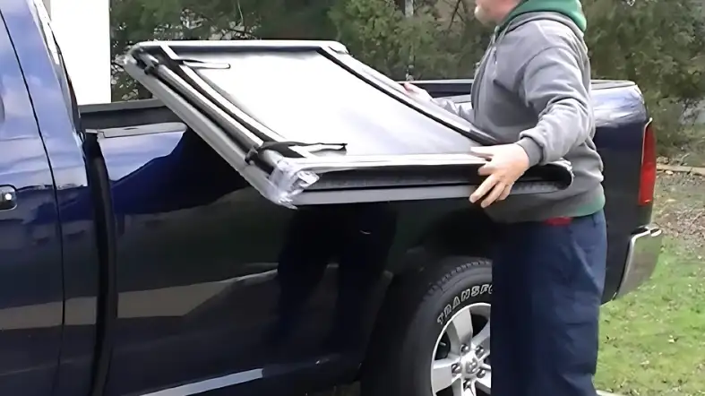 How to install Ford tonneau cover in RAM