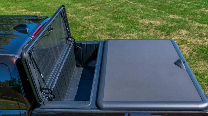 What are the benefits of combining a tonneau cover and a toolbox