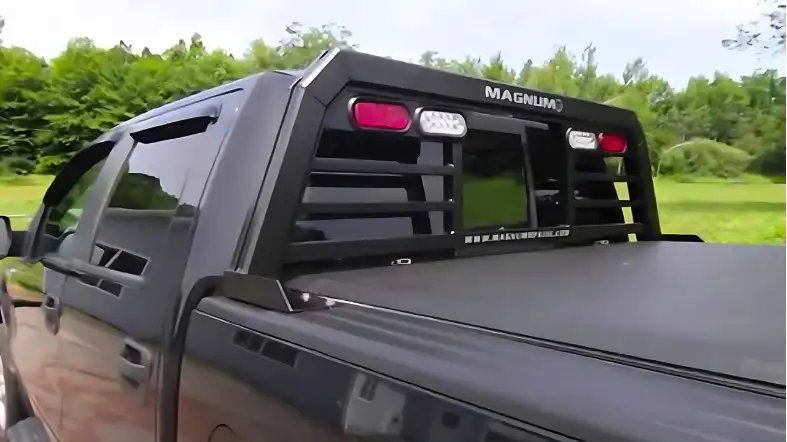 What tonneau cover works with magnum rack