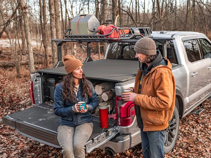 RealTruck TruXedo Pro X15 TS Soft Roll-Up Tonneau Cover w/ T-Slot Rails Review 2 EXPANDED CARGO CAPABILITY