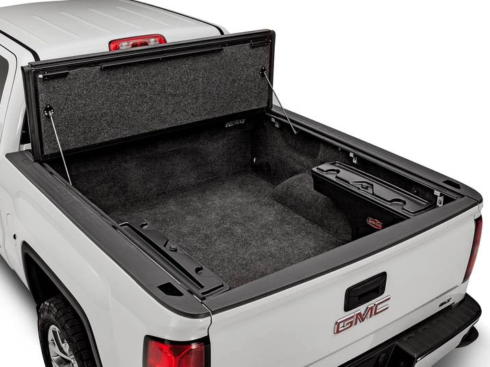 RealTruck UnderCover Ultra Flex Hard Folding Tonneau Cover Review 3 Full Bed Access
