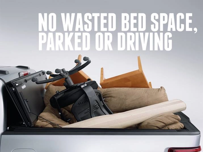 RealTruck BAKFlip MX4 (GEN 3) Hard Folding Tonneau Cover Review 5 NO WASTED BED SPACE, PARKED OR DRIVING