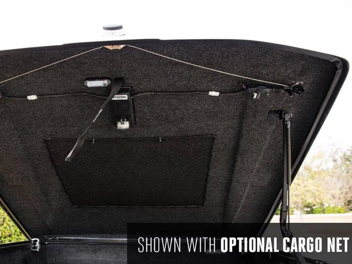 Patriot Eagle SE One Piece Tonneau Cover Review 5 OPTIONAL CARGO NET