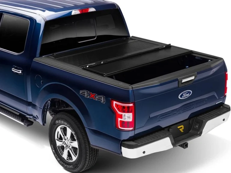 RealTruck BAKFlip Fibermax Hard Folding Tonneau Cover
