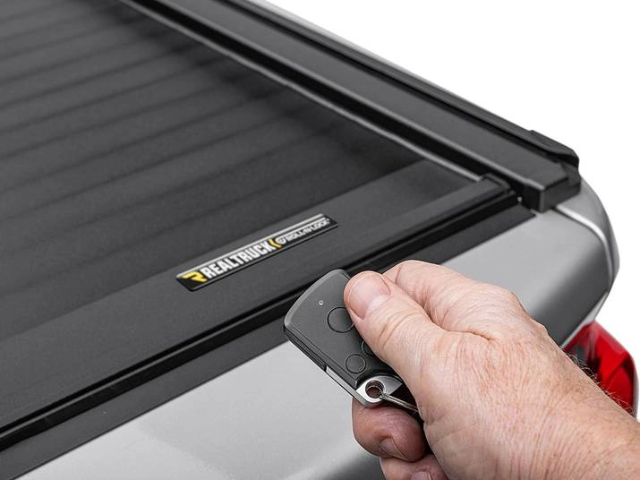 RealTruck Roll-N-Lock E-Series XT Electric Retractable Tonneau Cover w/ T-Slot Rails Review 3 Security