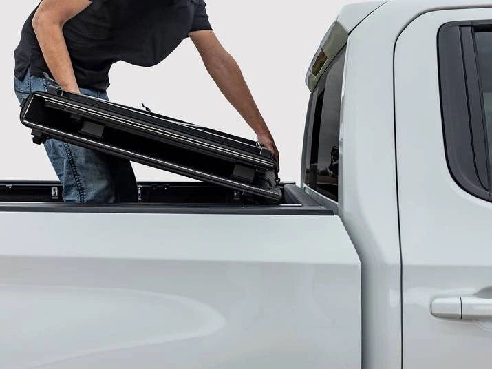 Access LOMAX Professional Series Hard Folding Tonneau Cover Review 4 Simple Install and Removal