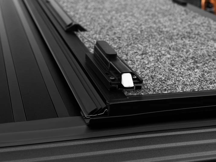 RealTruck UnderCover Ultra Flex Hard Folding Tonneau Cover Review 4 Slam Latches
