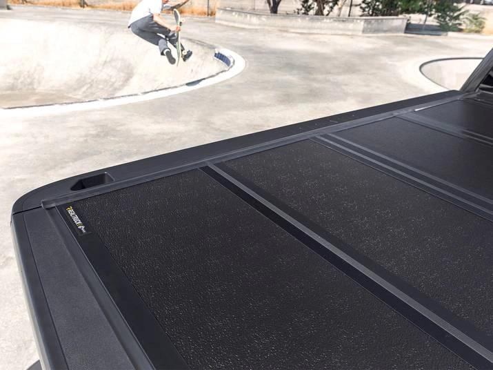 RealTruck BAKFlip G2 Hard Folding Tonneau Cover Review 5 Textured Powder Coat Finish